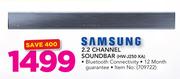 Samsung 2.2 Channel Soundbar HW-J250 XA