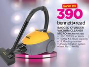 Bennett Read Bagged Cylinder Vacuum Cleaner Micro HVC150