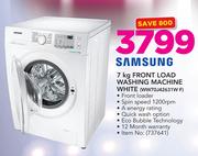 Samsung 7Kg Front Load Washing Machine White WW70J42631W F