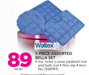 Waltex 3 Piece Assorted Bella Set-Per Set
