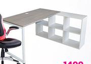 L-Shape Cube Desk White