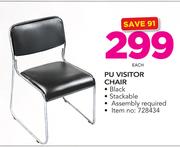 PU Visitor Chair