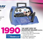Tradeweld 160Amp 220V DC Invertor Welder W4090