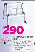 Home Quip 2 Step Aluminium Stool
