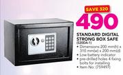 Standard Digital String Box Safe S20DA-1