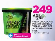 Freak Chocolate Peanut Or Freak Van 4Kg And Free Creatine Rehab