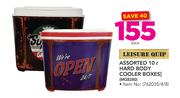 Leisure Quip Assorted 10ltr Hard Body Cooler Boxes MQ8280-Each