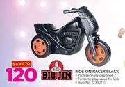 Big Jim Ride-On Black Racer