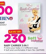 Soft Beginnings Baby Carrier 3-In-1