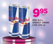 Red Bull Energy Drink Can-250ml Each