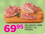S&S Meats Lamb Chops Frozen-1Kg
