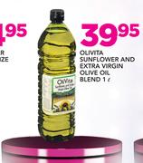 Olivita Sunflower And Extra Virgin Olive Oil Blend-1Ltr
