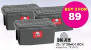 Big Jim Storage Box-3 x 25Ltr