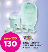 Baby Care Baby Hamper Set 7 Piece Mint