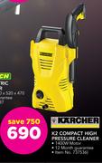 Karcher K2 Compact High Pressure Cleaner