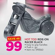 Hot Tod Ride-On Racer Black