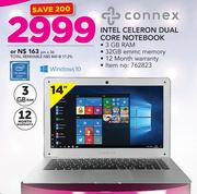 Connex Intel Celeron Dual core Notebook