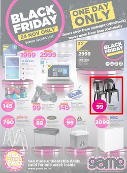 Game Namibia : Black Friday (24 Nov 2017), page 1