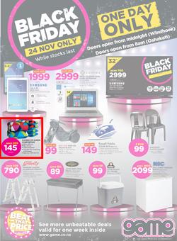 Game Namibia : Black Friday (24 Nov 2017), page 1