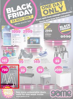 Game Namibia : Black Friday (24 Nov 2017), page 1