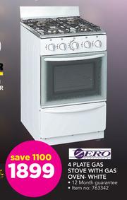 zero 4 plate gas stove