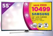Samsung 55" UHD Curved TV 55MU7350