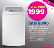 Samsung 9Kg Top Loader Washing Machine White WA90H4200SW