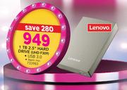 Lenovo 1TB 2.5" Hard Drive UHD F309