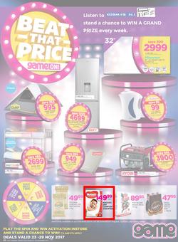 Game Namibia : Beat That Price (23 Nov - 29 Nov 2017), page 1