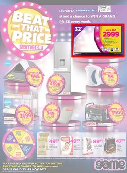 Game Namibia : Beat That Price (23 Nov - 29 Nov 2017), page 1