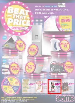 Game Namibia : Beat That Price (23 Nov - 29 Nov 2017), page 1