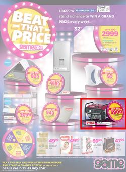 Game Namibia : Beat That Price (23 Nov - 29 Nov 2017), page 1