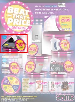 Game Namibia : Beat That Price (23 Nov - 29 Nov 2017), page 1