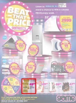 Game Namibia : Beat That Price (23 Nov - 29 Nov 2017), page 1