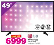 LG 49" FHD LED TV 49LJ510