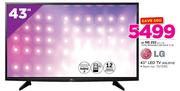 LG 43" LED TV 43LJ510