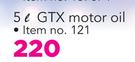 Castrol GTX Motor Oil-5Ltr