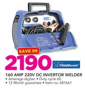 Tradeweld 160 AMP 220V DC Invertor Welder