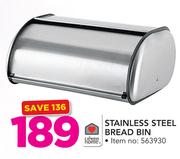 Always Home Stainless Steel Bread Bin