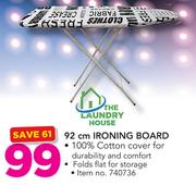 The Laundry House 92cm Ironing Board
