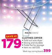 Mainstays Mesh Top Ironing Board