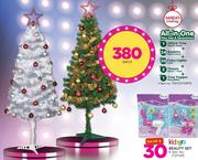 Santa’s Trading All-In-One Pine Tree & Decorations