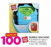 Play Day Bubble Machine