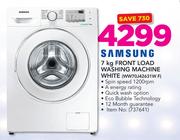 Samsung 7Kg Front Load Washing Machine White WW70J42631W F
