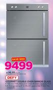 Defy Gourmet Double Oven Mirror Glass
