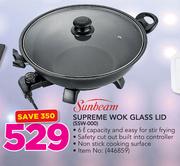 Sunbeam Supreme Wok Glass Lid SSW-000