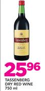 Tassenberg Dry Red Wine-750ml