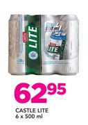 Castle Lite-6 x 500ml