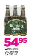 Windhoek Lager NRB-6 x 330ml