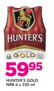 Hunter's Gold NRB-6 x 330ml
